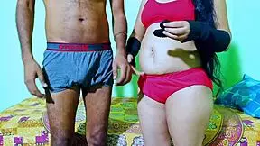 College friend brutalizes pretty face young stepsister