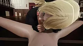 Pokemon Cynthia, League Champion, Delivers a Steamy Blowjob in POV Full Video.