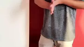 Pizza Delivery Guy Arrives, No Money, So I Pay With My Ass And End Up Creamy, Ready For Cheese Between Legs, What A Way To Save Money!