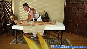 Teen Throatfucked During Massage By Masseur