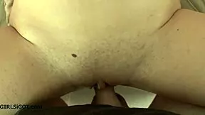 cute teen gobbles orgasm in hardcore doggy style pov