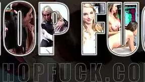 Slutty teen 18+ steals to get fucked - shopfuck 😈