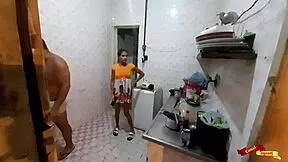 Fucking in kitchen with my stepdaughter - anal?