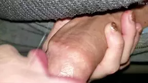 Blowjob on the highway turns into tight pussy creampie by the roadside