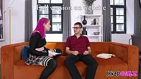 Watch tattooed alt girl get fucked by step-bro in costumes?