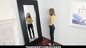 Skinny Petite Teen Alicia Williams Rides Cock Hard and Cums Intensely