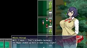 student loses virginity in closet during hentai game ep 1 while married teachers cheat