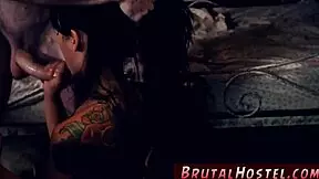 Tiny Latina Teen Gina Valentina In Rough Bondage!