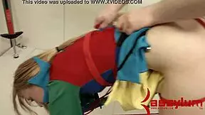 Bound Teen BDSM Fetish Sub Slut Gets Dominated