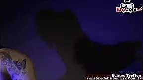 deutsches mädchen macht usertreffen mit schwarzem schwanz und macht gesichtsbesamung 😈