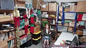 Real Redhead Gets Facial!