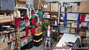 Real Redhead Gets Facial!