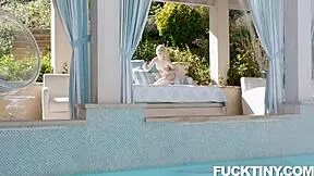 Little Lola Fae's Petite Body Bent Over For Doggy, Cowgirl, Tits Exposed