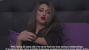 Что скрывает Меган Лопес, новая французская порноактриса, в этом кастинговом интервью?