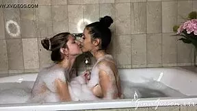 Blonde Teens Nelly Kent And Gina Gerson Fuck In Bathroom!