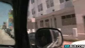 Teens Stacey Hopkins dive into a wild threesome adventure on the bus.