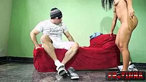 Alessandra Carvalho gets surprised with lots of action