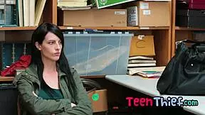 teen thief alex got into banging in office