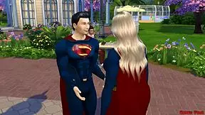 Wedding crash! Superman and Supergirl's bride gets wild with heartbroken groom.