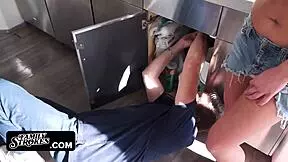 blonde babe craves huge cock