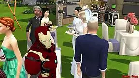 Wedding crash! Superman and Supergirl's bride gets wild with heartbroken groom.