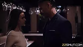 Teen Waitress Seduces Married Boss