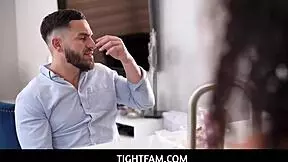 tightfam - curly haired big ass latina teen 18+ step sister gabriela lopez fucked