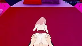 Marin Kitagawa and Sajuna Inui Intense Hentai Sex