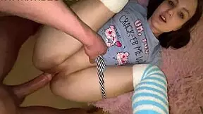 i see petite 18+ step sister decide to have rough sex with step brother