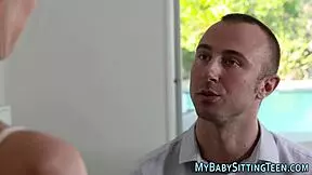 hey babysitter, ready for a sticky cumshot tonight?