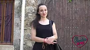 amandine follows naughty marie’s lead in a steamy outdoor french 3some anal session