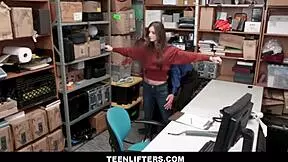 teenlifters deal - skinny kenzi ryans bangs officer to dodge police charges