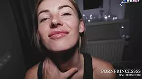 Real Couple Enjoys Homemade Intimate Moments.