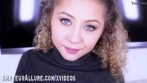 Allie Addison says, pound my pussy hard in the office