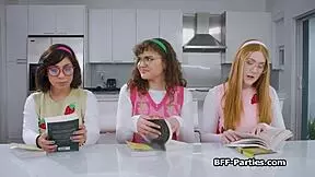 hey girls, wanna share cocks in a book club foursome tonight?