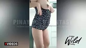 horny 18yo chubby pinay teen tiktoker in scandal, omg cant believe this!