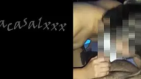 Marido films ninfeta taking it hard with cumshot in mouth during menage