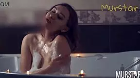 Shower with a young beauty