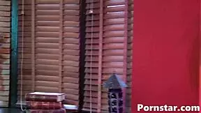 pantyhose dick eater stacey saran gets blasted with massive jizz