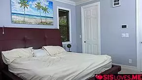 Dani Blue and Sophia Sweet raid their stepbro's room for toys