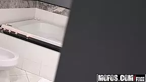 in pervs on patrol, tony rubino, a hung voyeur, receives love from his roomie