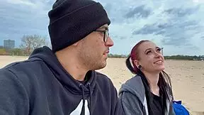 I gave her a creampie after our beach date