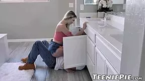 Blonde Kenna James Moans While Fingering Her Small Tits