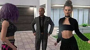 Football star gets intense blowjob in POV 3D hentai animation 😈