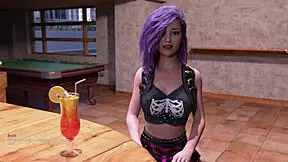 Football star gets intense blowjob in POV 3D hentai animation 😈