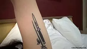 Hey, can teen Lenna resist this mind control deepthroat challenge?