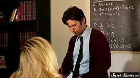 Is your slutty stepsister cockriding you passionately?