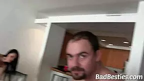 Gorgeous Chicks Suck Cock And Get Humped