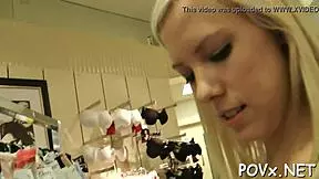 in this pov hardcore, the legal age teen sucks cock and gets her cunt fucked to orgasm.