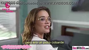 My jeans rip and my stepbrother takes advantage in spanish subtitles